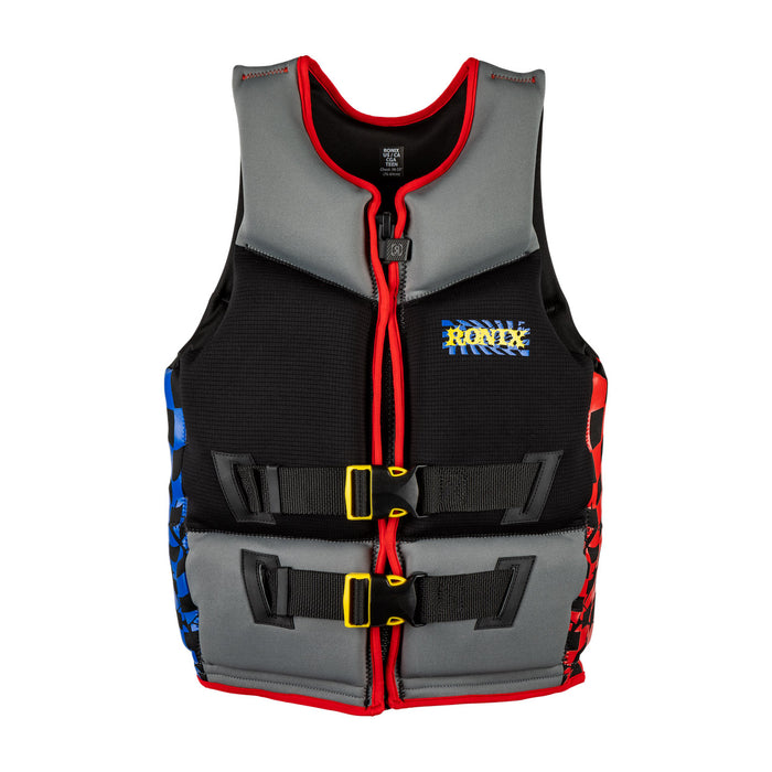 Radar 2026 Boy's Teen Capella 3.0 L70 US/CA CGA Life Vest - Driver's Ed - Grey/Blk.
