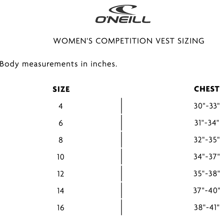ONeill Womens Slasher Comp Vest - Desert Bloom / Drift Blue