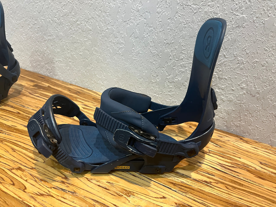 Ride 2020 Rodeo Midnight Large Snowboard Bindings