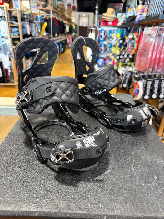 Burton Stiletto Women's Snowboard Bindings - Black - Small