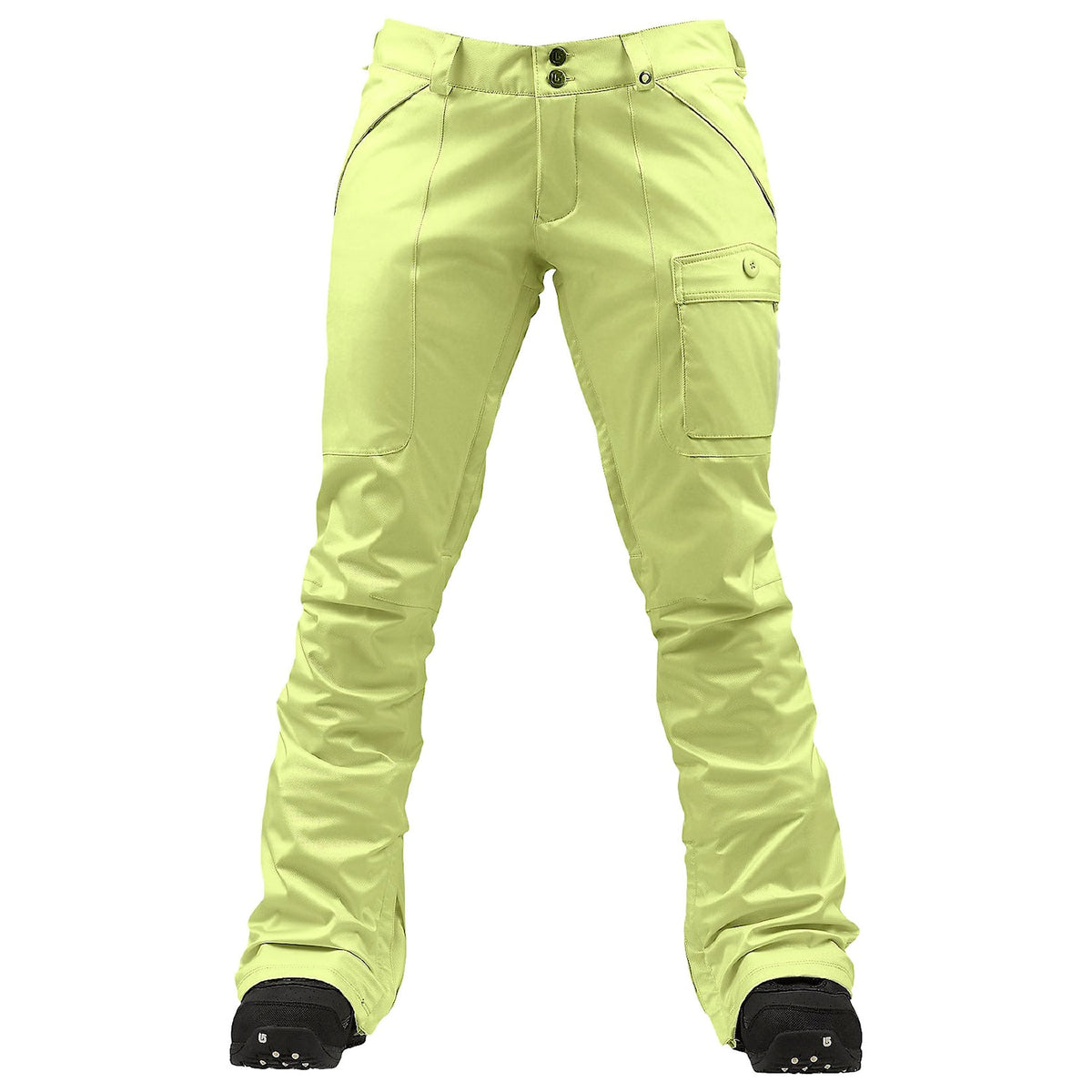 burton lime snowboard Women's Indulgence Pant blue red and white Model:GSC-C-1062H-CG Since 1996 Striker 2 in 1