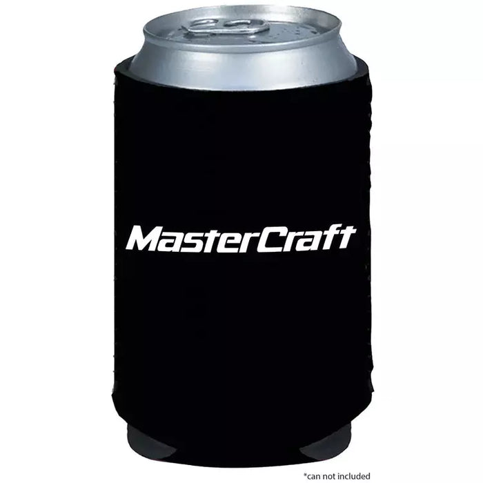 MasterCraft Logo Can  Koozie Black