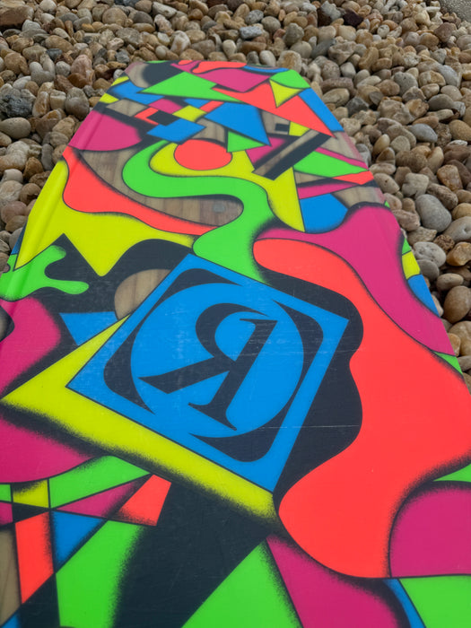 Ronix 2026 Epic Wakeboard -True Flex- Neon Galore 145 Demo