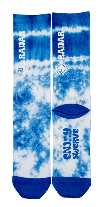 Radar Crew Socks - Ocean Tie-Dye - OSFM