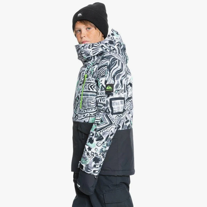 Quiksilver 2022 Mission Youth Printed Snow Jacket