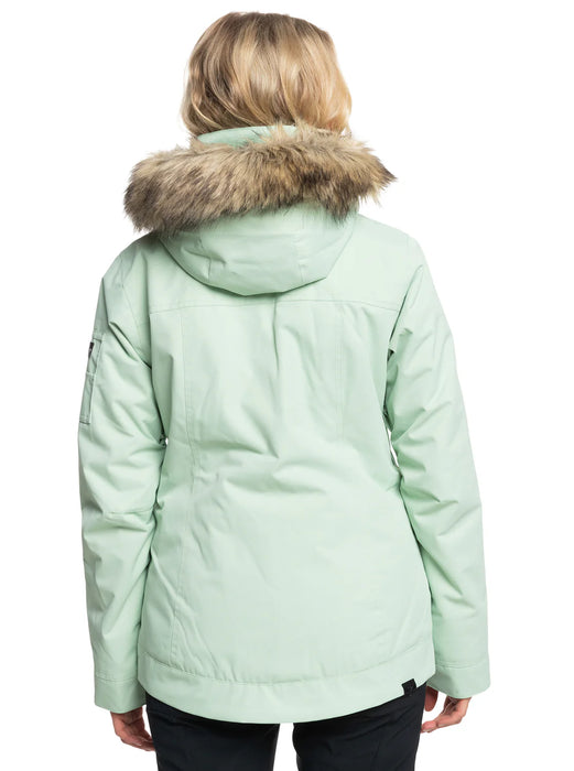 Roxy Meade Snow Jacket Cameo Green