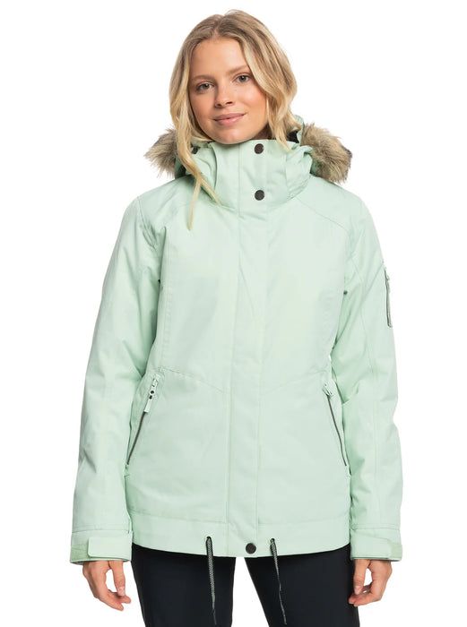 Roxy Meade Snow Jacket Cameo Green