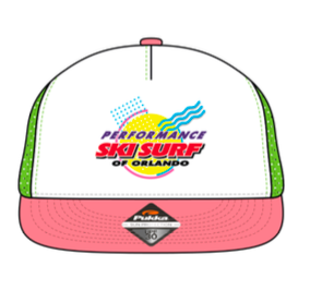 Performance Sun Logo 89' Snapback Hat -  Electric Watermelon