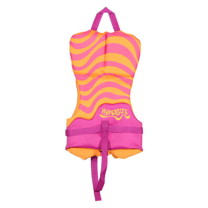 Hyperlite 2027 Girls’ Toddler Indy CGA Life Vest – Orange/Coral