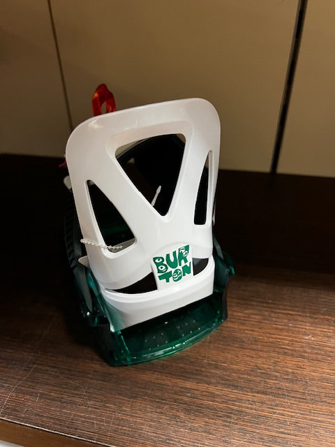 Burton 2025 Kid's Mini Grom Binding Green / Multi Small