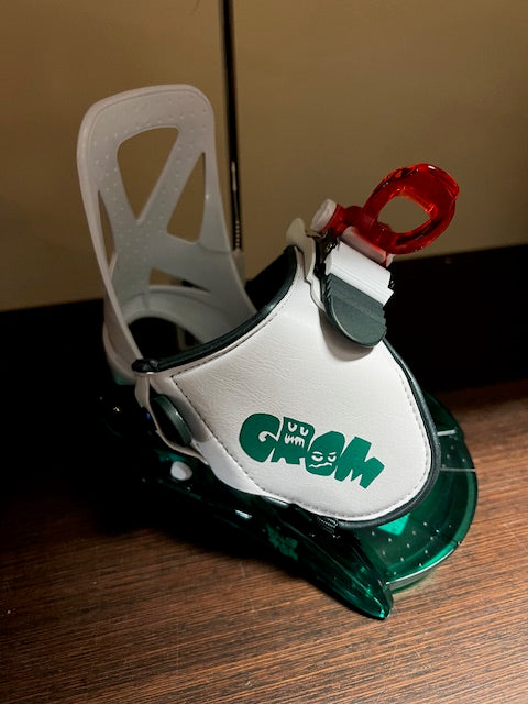 Burton 2025 Kid's Mini Grom Binding Green / Multi Small