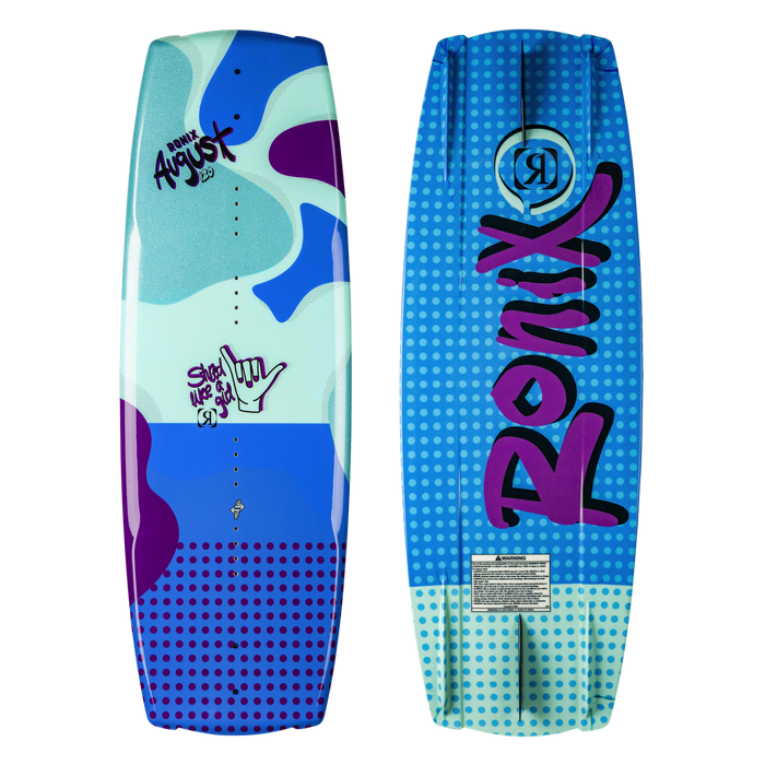 Ronix 2026 August Wakeboard 120 - Shaka Blue / Purple
