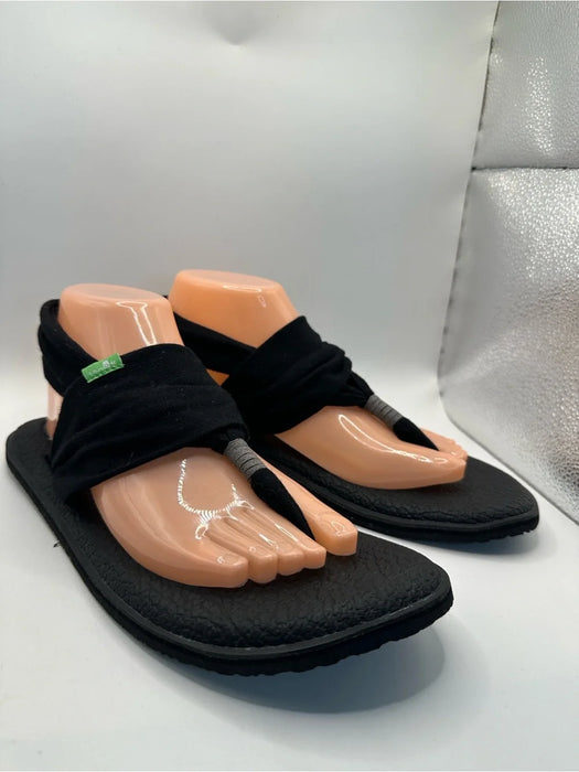 Sanuk Yoga Sling 2 Black Womens Sandal