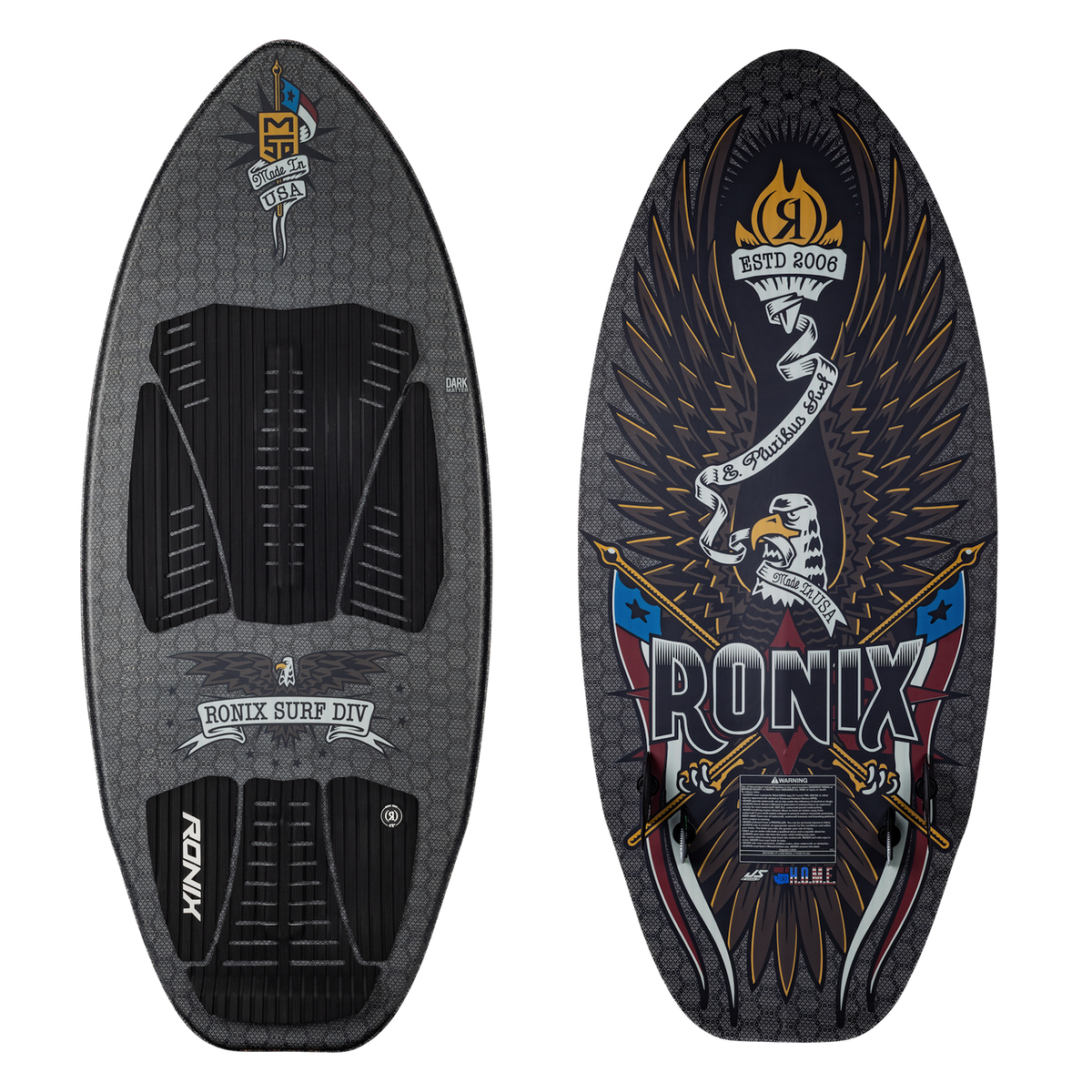 Ronix 2026 M50 Wakesurfer - Dark Matter - Americana Black / Red