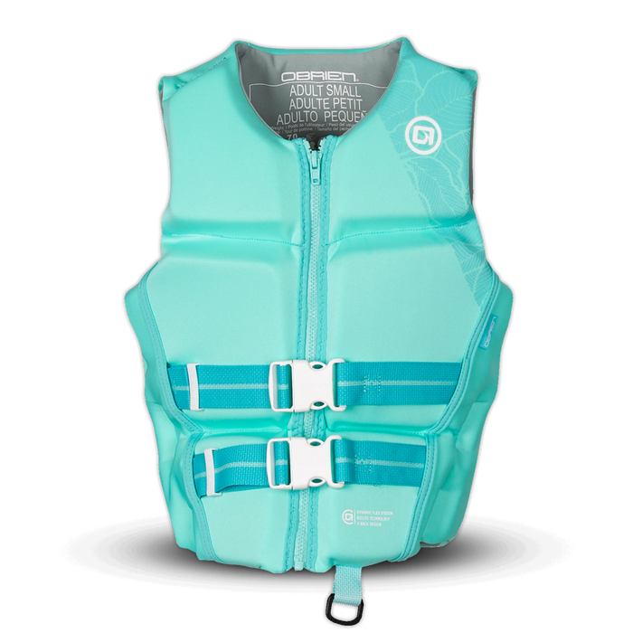 OBrien Womens Flex V Limited CGA Wake Vest-Mint