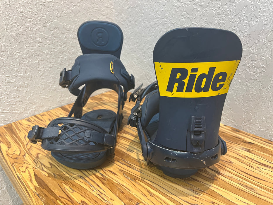 Ride 2020 Rodeo Midnight Large Snowboard Bindings