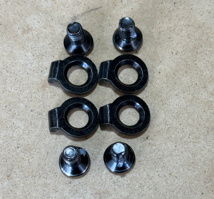Burton M6 Channel Est Hardware - 4 Washers - Screws