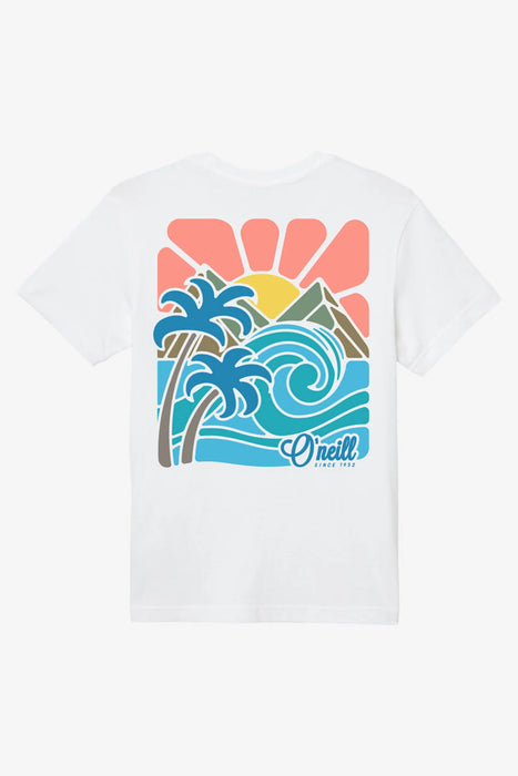 O'Neill Boys Promised Land Tee White