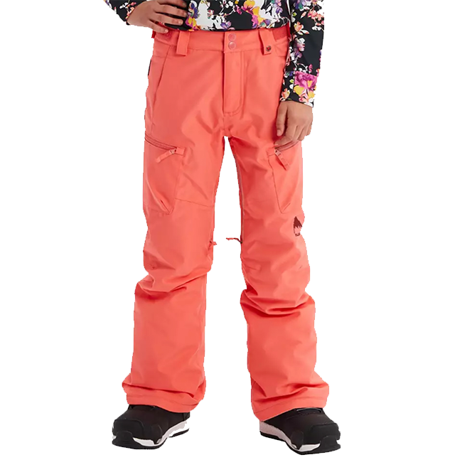 Burton Girls Elite Cargo Snowboard Pant Georgia Peach