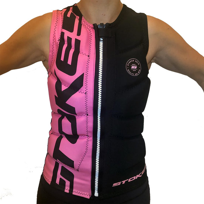 Stokes Pro Logo Vest Pink