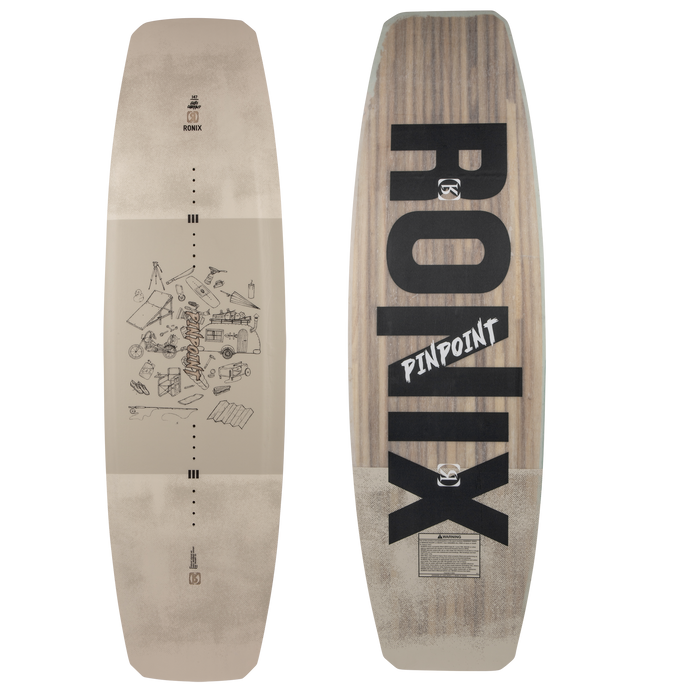 Ronix 2025 Pinpoint All Over Flex Wakeboard