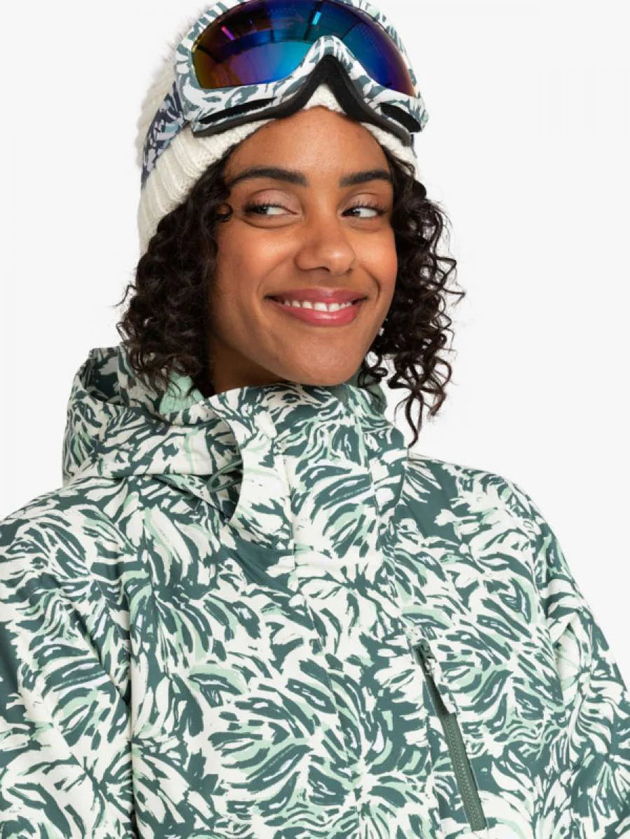 Roxy Women's Jetty insulated Jacket - Dark Forest Wild