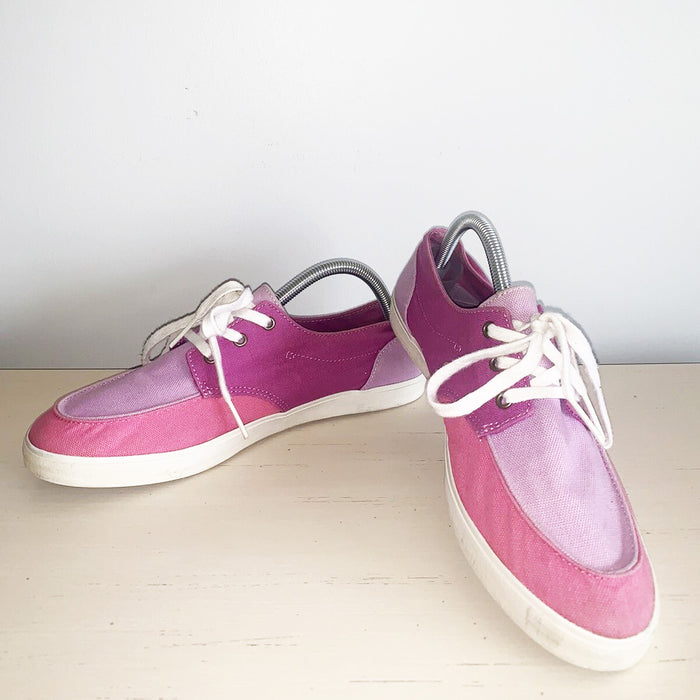 Reef Women’s Deckhand 2 Shoes – Lavender/Purple Canvas Boat Sneaker