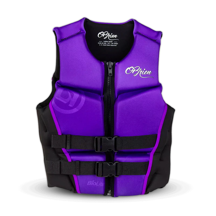 Obrien Womens Flex V  LTD Life Jacket -CGA Vest- (Purple)