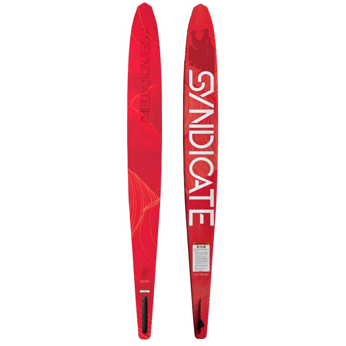 HO 2027 Syndicate Works 01 Slalom Ski  - Red