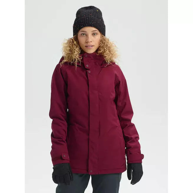 Burton Womens Jet Set Snowboard Jacket- Port Royal — Performance Burton Womens Jet Set Snowboard Jacket- Port Royal — Performance