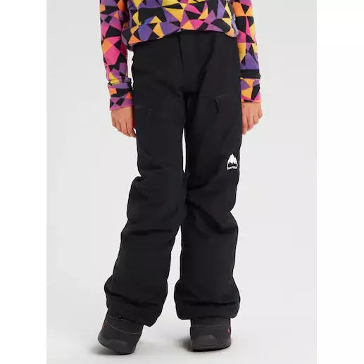 Burton 2023 Girls' Elite 2L Cargo Snowboard Pants True Black