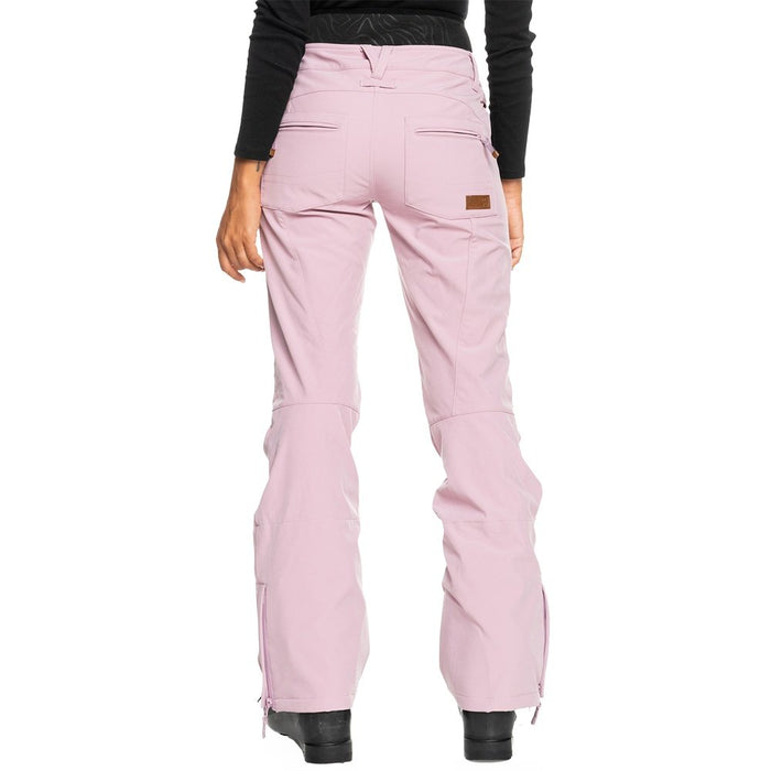 ROXY Womens Rising Ski Pants Pink XS 15K Waterproof Trousers