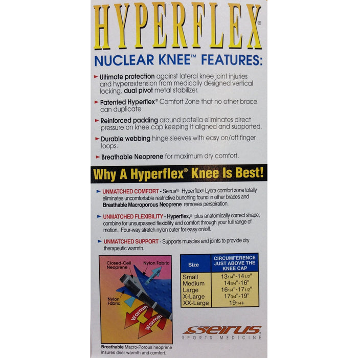 Seirus Hyperflex Nuclear Knee Brace