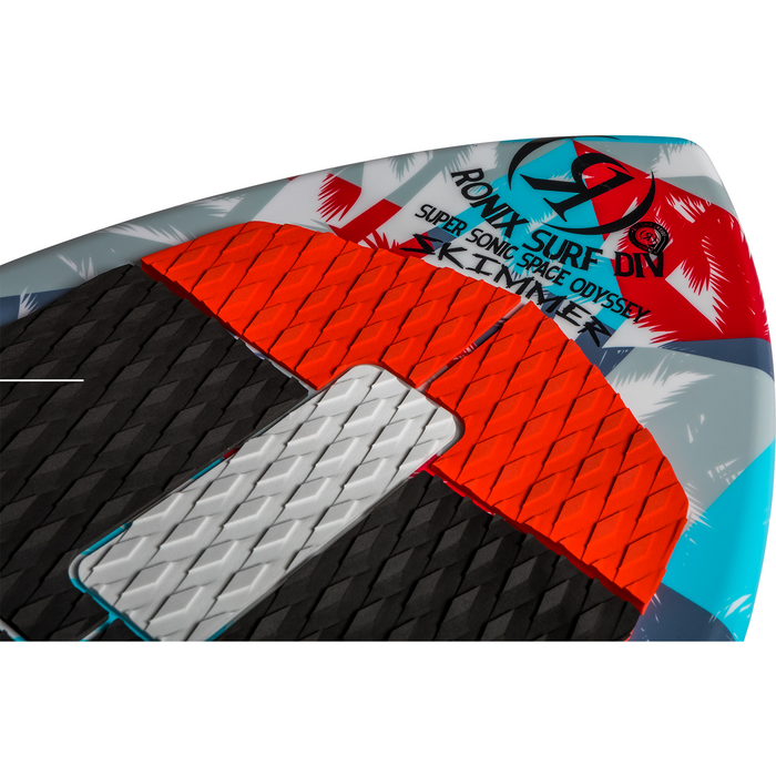 Ronix 2024 Super Sonic Space Odyssey - Skimmer - White / Red / Blue - 3'11