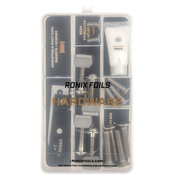 Ronix 2024 Complete Foil Kit Hardware With Case- Standard Mast