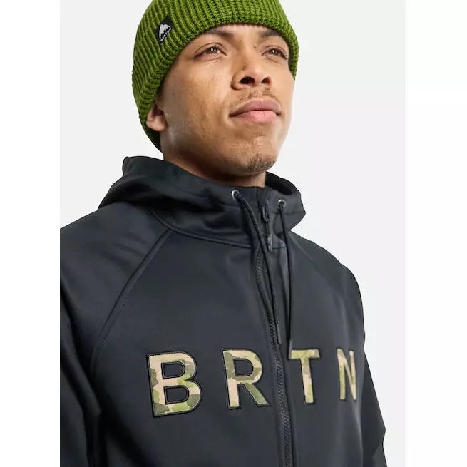 Burton 2023 Men's Burton Crown Weatherproof Full-Zip Fleece True Black