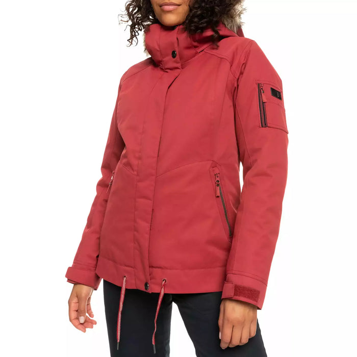 Roxy 2023 Meade Jacket Brick Red (RQNO) — Performance Ski & Surf