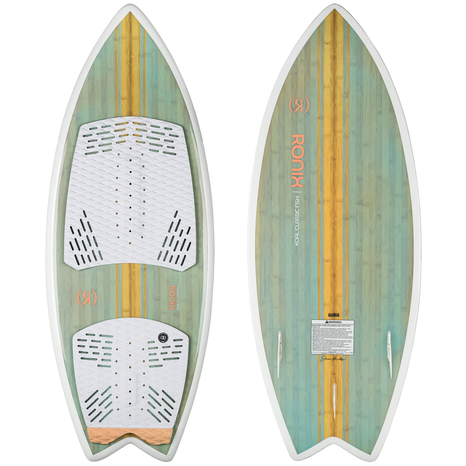 Ronix 2026 Women's Koal Classic - Fish Wakesurfer — Performance