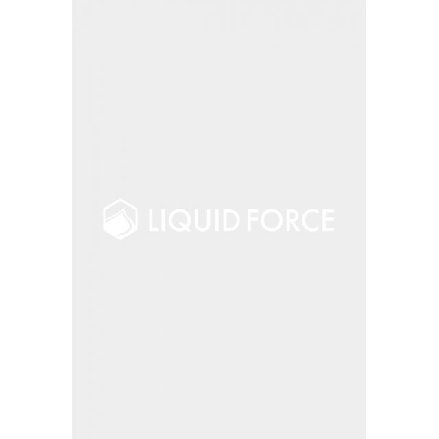Liquid Force 9 White Logo Vinyl Die Cut