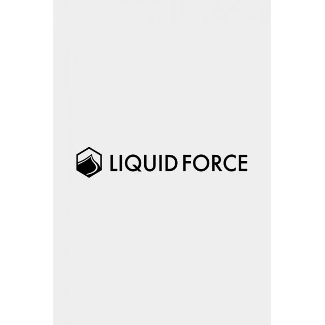 Liquid Force 9 Black Logo Vinyl Die Cut