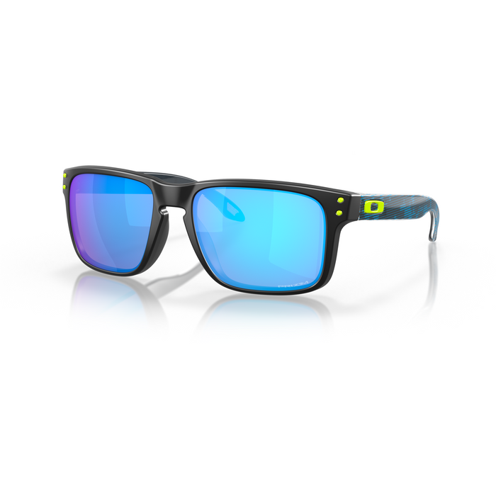 Oakley Holbrok Hi Res Sunglasses Blue Camo with Prizm Polarized Sapphire Lens