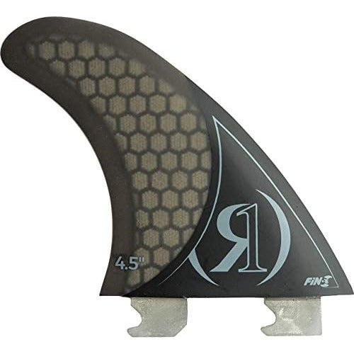 4.5 in. - Floating Fin-S 2.0 - Blueprint - Center Surf Fin - Carbon