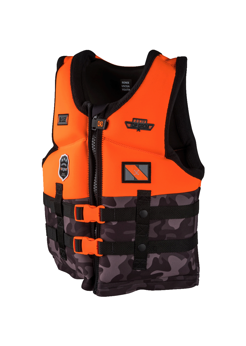 Ronix 2024 Top Grom Boys CGA Wake Vest — Performance Ski & Surf
