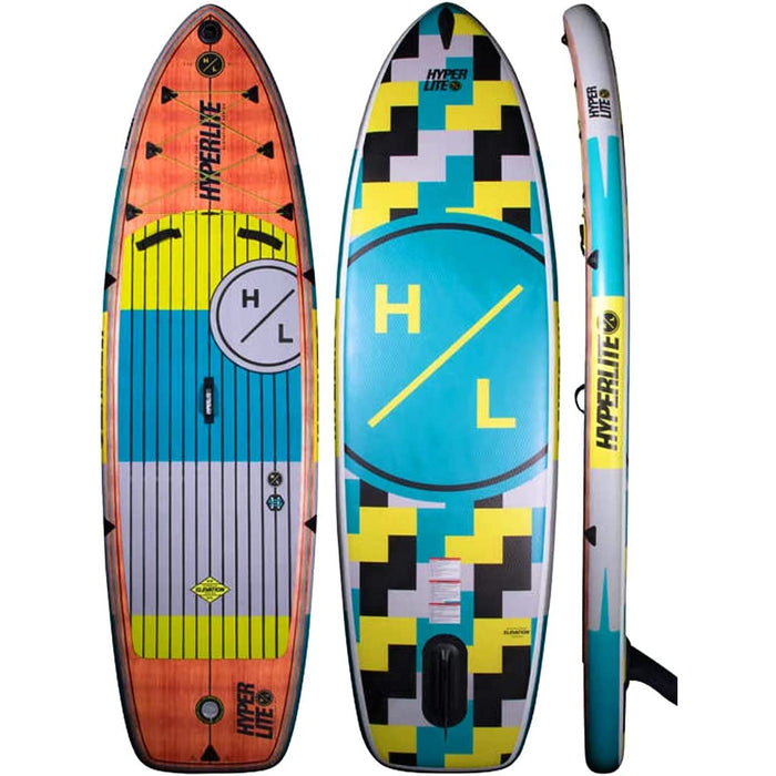 Hyperlite Elevation 10'2" Inflatable Standup Paddleboard with Paddle