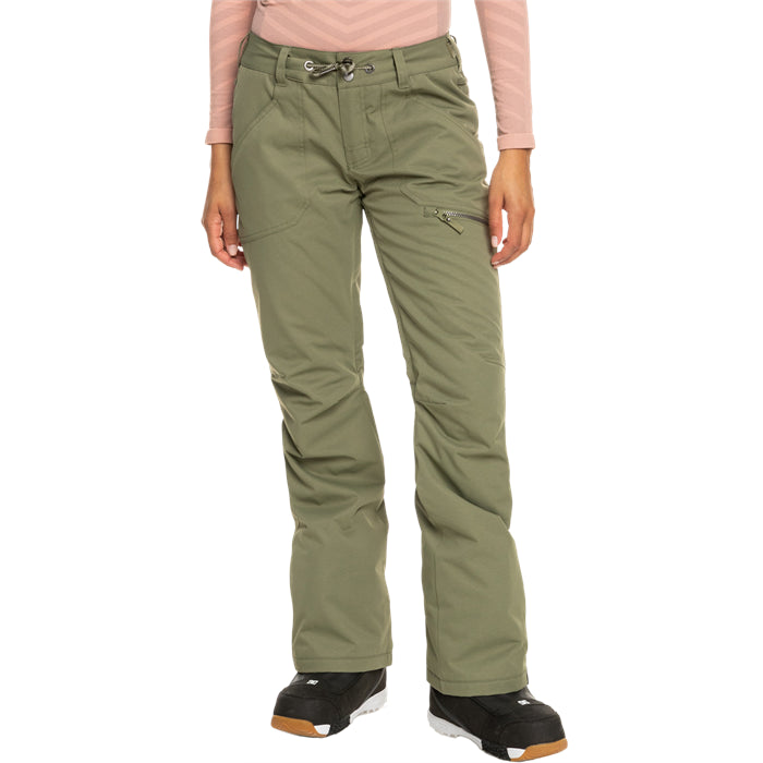 Roxy Nadia Snow Pant Deep Lichen Green (TPC0) — Performance Ski & Surf Roxy Nadia Snow Pant Deep Lichen Green (TPC0) — Performance Ski & Surf