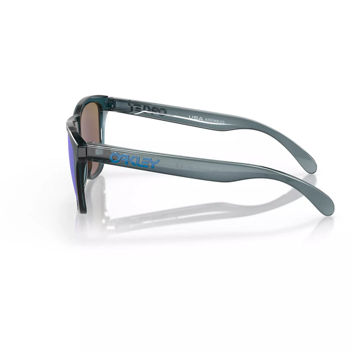 Oakley Frogskins Crystal Black w/ Prizm Sapphire Iridium Polar