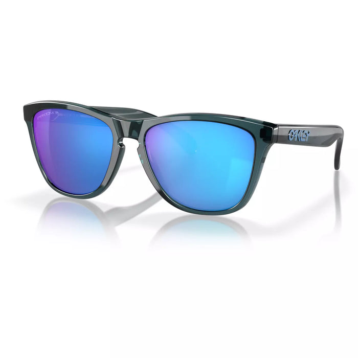 Oakley Frogskins Crystal Black w/ Prizm Sapphire Iridium Polar