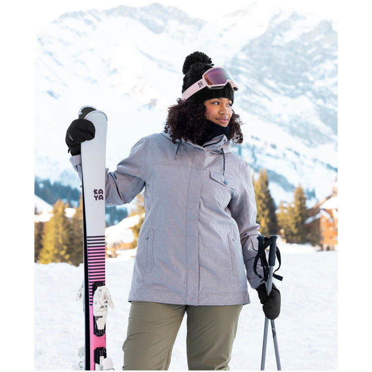 Roxy Billie Snow Jacket Heather Grey (SJEH) — Performance Ski & Surf
