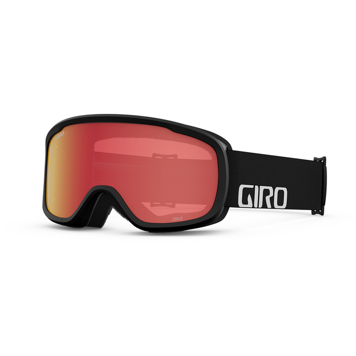 Giro Cruz Goggle Black Wordmark - Amber Scarlet