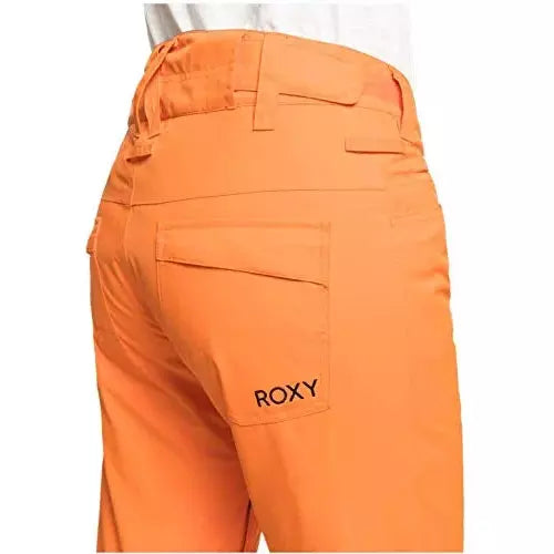 Roxy Womens Backyard Snow Pant-NZM0 Orange — Performance Ski & Surf Roxy Womens Backyard Snow Pant-NZM0 Orange — Performance Ski & Surf